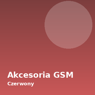 Sonoro Armor 86 Magnetyczne, czerwony