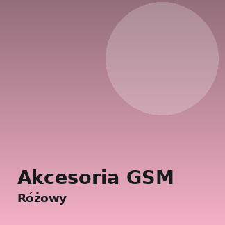 Sonoro Clear 63, różowy
