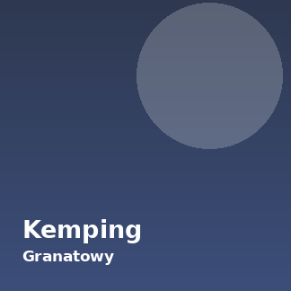 Nordis Sleep 49 4-osobowy 6-osobowy, granatowy