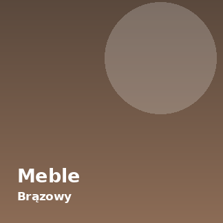 Verdo Komoda 97 Classic, brązowy