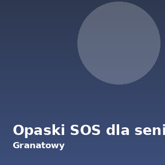 Medira Safe 44 GPS do 14 dni, granatowy
