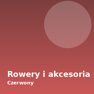 Corsa Kids 83 Alu XL 21", czerwony